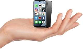 3G Mini Smartphone Unlocked Android System 3.88-Inch HD Touch Screen Mini Phone Dual Cameras Dual SIM Compact Mobile Suitable for Kids and Students 2GB+16GB (Black)