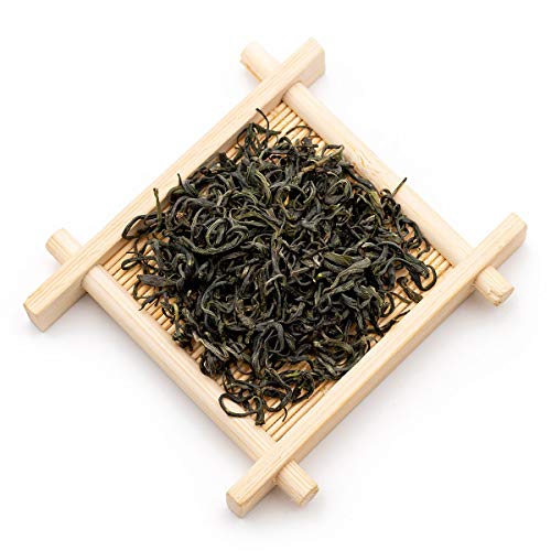Oriarm Qingdao Laoshan Green Tea Loose Leaf - Chinese Cloud And Mist Tea Leaves - 100G (3.53-Ounce) Ziplock Resealable Bag #TOP1