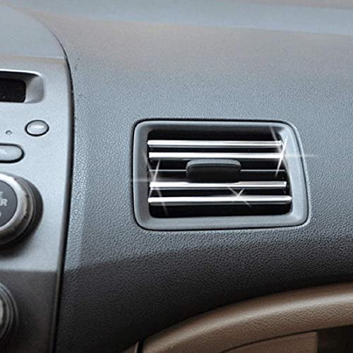 Wichemi Chrome Moulding Trim Strip Line Car Door Edge Protective Trim U Shape Seal Protection Strip Universal For Sedan Car Pickup Air Vent Door Edge Decoration (Silver, 6Mm X 3M) #TOP4