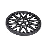 Achla Designs Minuteman International Sunburst Cast Iron Trivet, 7" Diameter