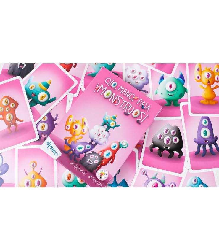 Atomo Games Occhio, Mano, Zampa Mostri! Gioco Di Matematica 5 Anni Per Lavorare L Attenzione 879522331