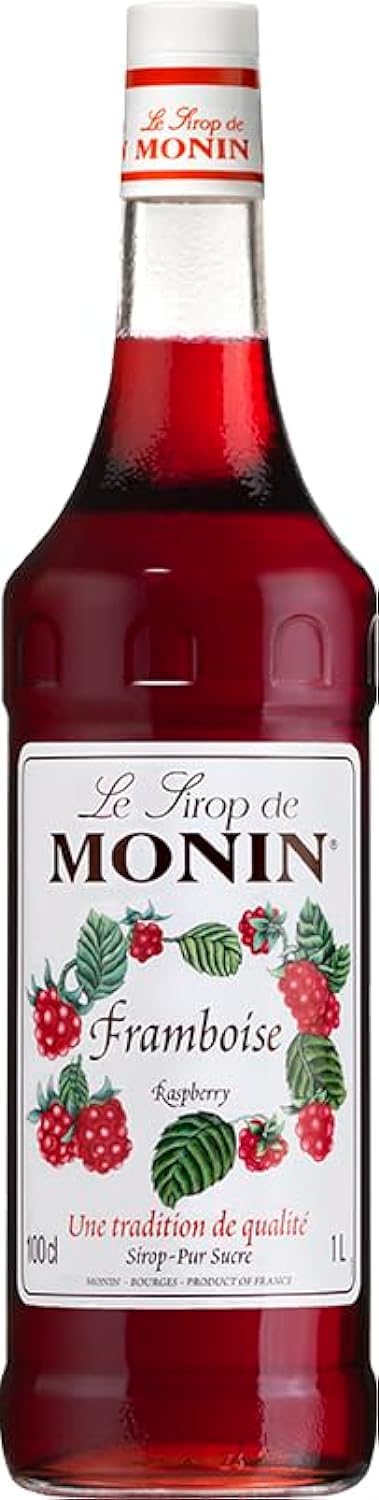 Monin Raspberry Syrup, 1Ltr