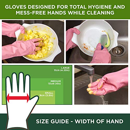 Image of Scotch-Brite Kitchen Gloves - Large and Silver sparks -Large (3 units