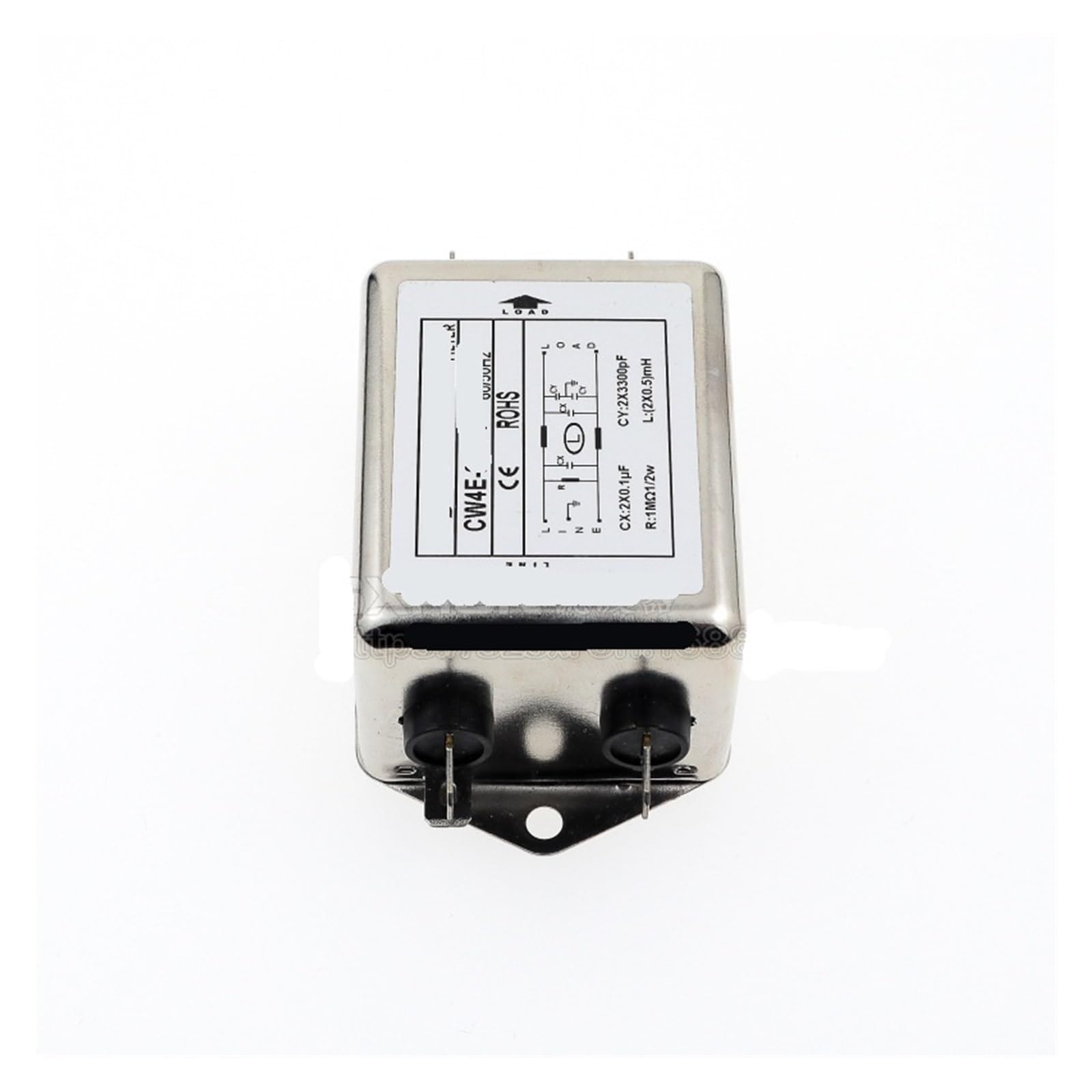 Filtre d'alimentation CA anti-parasite monophasé 20A