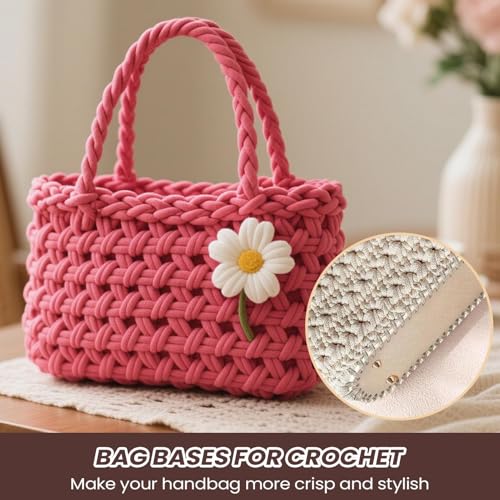 Base para tejer bolsas de crochet y crear tus propios complementos de moda 7