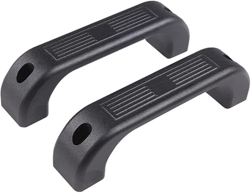 Miniatura 6 de METYOUCAR Aleación de aluminio del coche Interior puerta Agarradera marco marco Trim para Land Rover Defender 110 90 (aleación rojo)