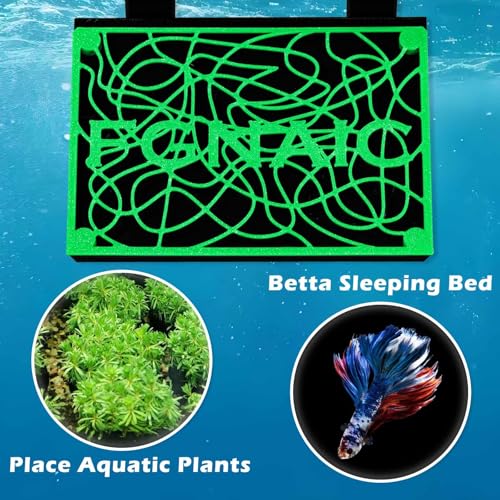 Image of Betta Fish Tunnel, Betta Ledge Aquarium Hideout Cave, Fish Tank Decoration