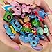 Disney Stitch Collectible Figure Set with Accessories, 11-Pieces, 2-inch Figurines, Collectible Toys, Home Decoration, Easter Basket Fillers, Gifts, Presents, Kids Toys for Ages 3 Up by Just Play