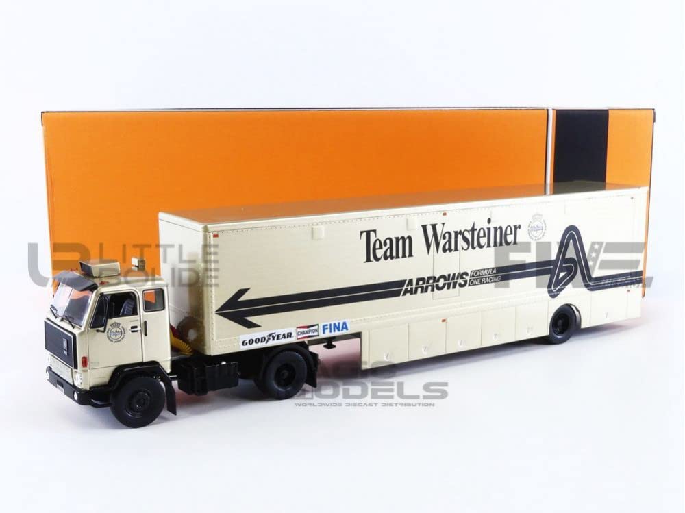 イクソ1/43 Volvo F89 トランスポーター team Lotus VOLVO F88 JPS TEAM LOTUS RACING TRANSPORTER IXO TTR017 1/43