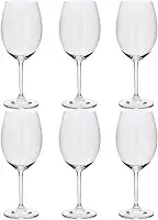 Jogo de 6 Taças para Água e Vinho Colibri 580ml Cristal Bohemia