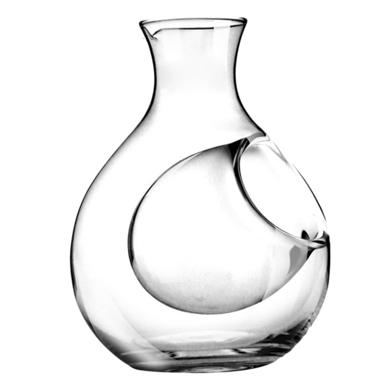 CIYODO 250ml Ice Wine Decanter Chilled Wine Dispenser Aerator Glass Beverage Dispenser for Bar Home