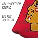 YouTheFan Officially-Licensed NHL Chicago Blackhawks Set of 4 Cornhole Bags - All Weather Regulation 6” x 6” Size - 16oz Weight - Designed in USA