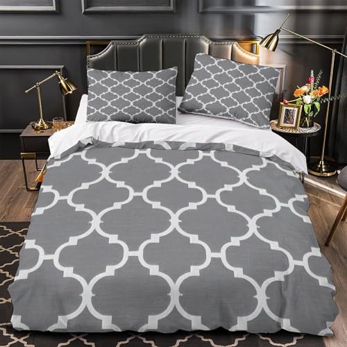 Housse de couette microfibre super douce confort premium 3D