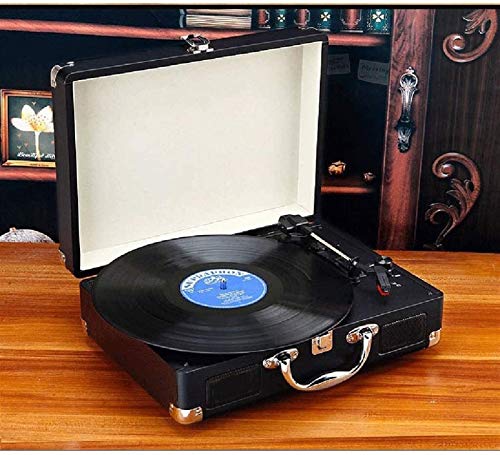 Tourne-Disque Gramophone à 3 Vitesses avec entraînement par Courroie Tourne-Disque Vinyle Vintage Haut-parleurs stéréo… - Les Beatles, Paul McCartney, John Lennon, RIngo Starr, George Harrison Tourne-Disque Gramophone à 3 Vitesses avec entraînement par Courroie Tourne-Disque Vinyle Vintage Haut-parleurs stéréo… – Image 3