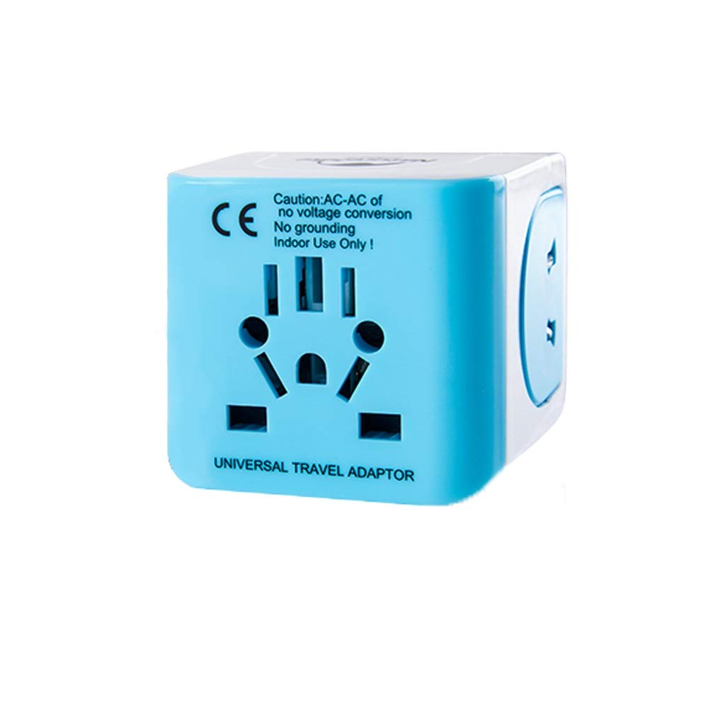Adattatore da Viaggio Adattatore di Viaggio Internazionale, Adattatore Universale di Viaggio all-in-One Adattatore di Alimentazione Internazionale con USB Spina di Alimentazione multiporta
