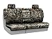Coverking Rear 60/40 Bench Custom Fit Seat Cover for Select Saturn Vue Models - Neosupreme (Mossy Oak Treestand Camo Solid)