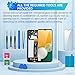 BESJMYT for Samsung Galaxy A13 5G Screen Replacement with Frame - LCD Display Touch Digitizer Full Assembly Fix Glass with Repair Tools Kit SM-A136U