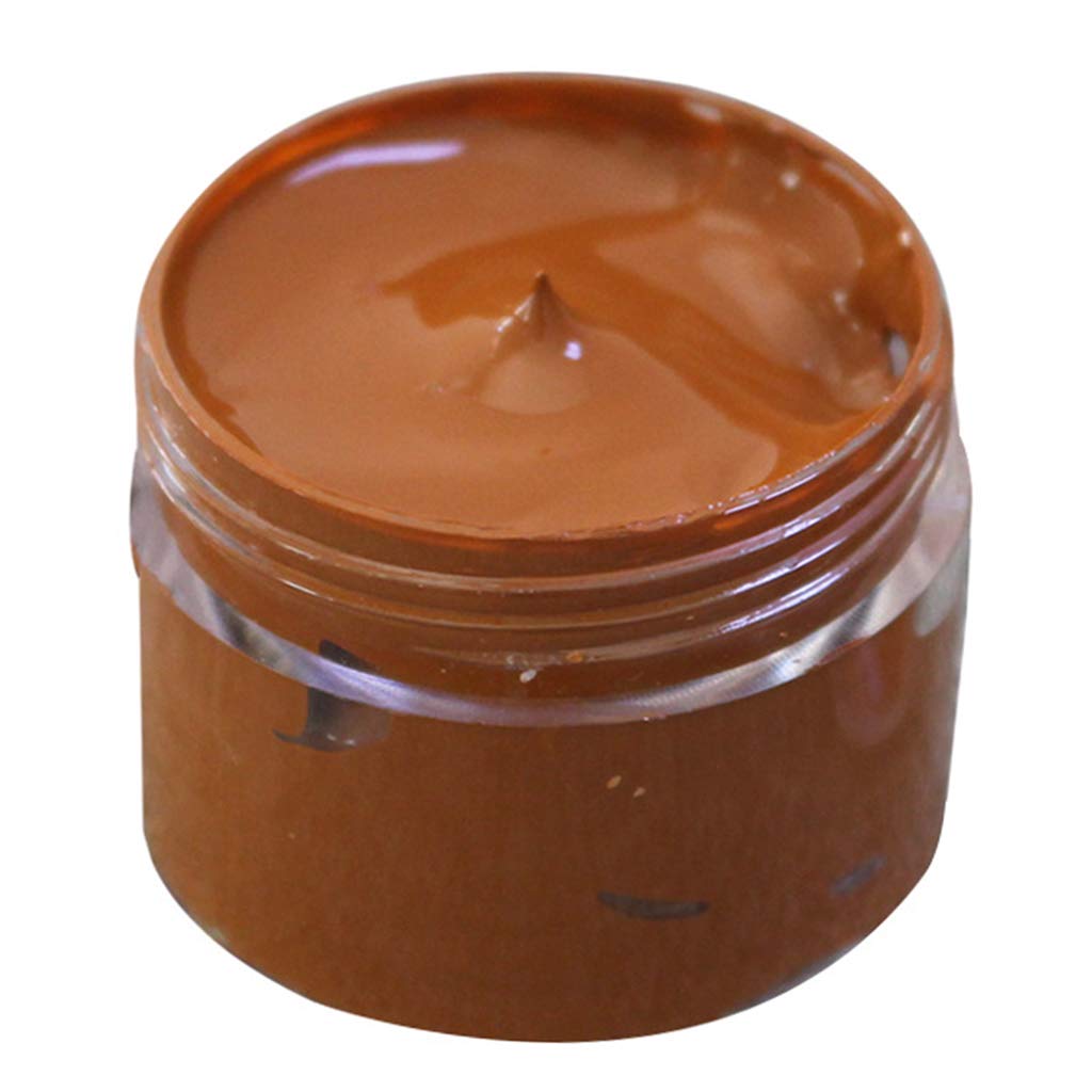 Juego de 10 restauradores de cuero de 30 ml para muebles, sofá, asientos de coche, color marrón