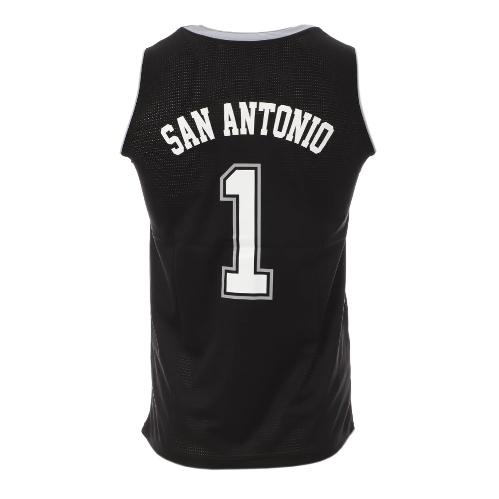 San Antonio Basketball-Trikot, Schwarz, Herren
