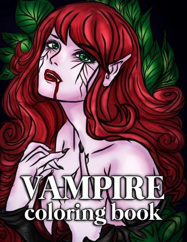 Vampire Coloring Book for Adults: 30 Large Coloring Pages for Grown Ups ...