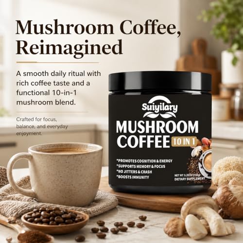 Suiyilary 10-Mushroom Instant Coffee