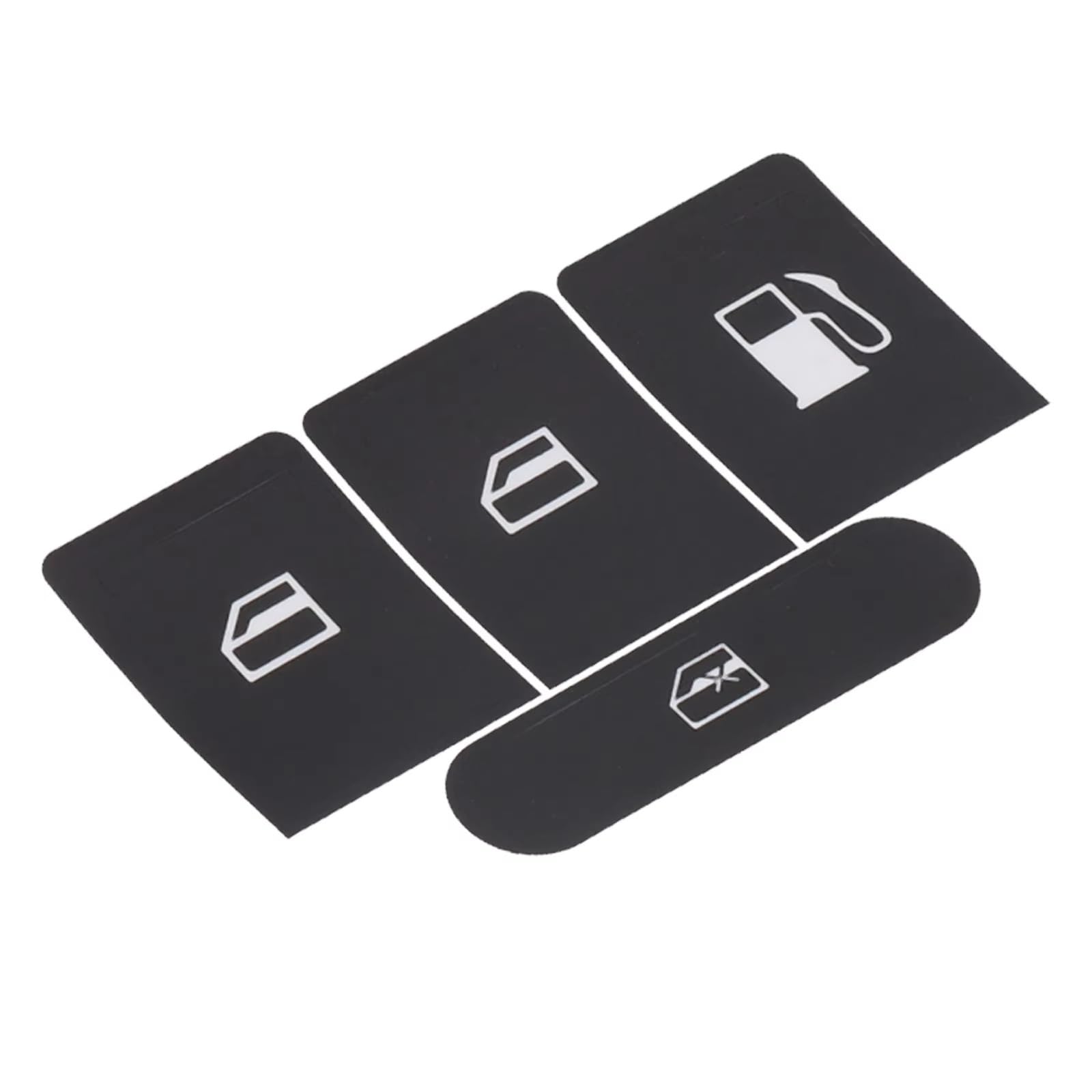 Interior Button Stickers Compatible with Vw for Golf MK5 for Passat B6 Car Window Lifter Switch Button Repair Stickers