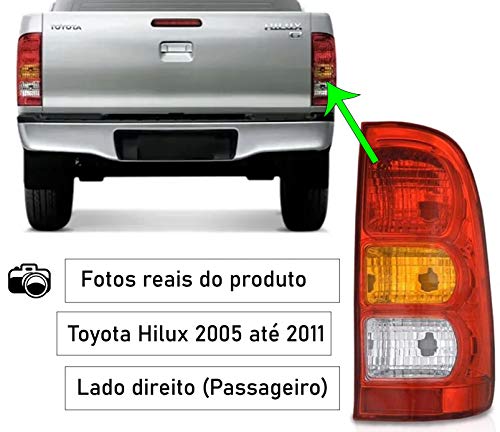Lanterna Traseira Hilux 2005 até 2011 Lado Direito 1##
