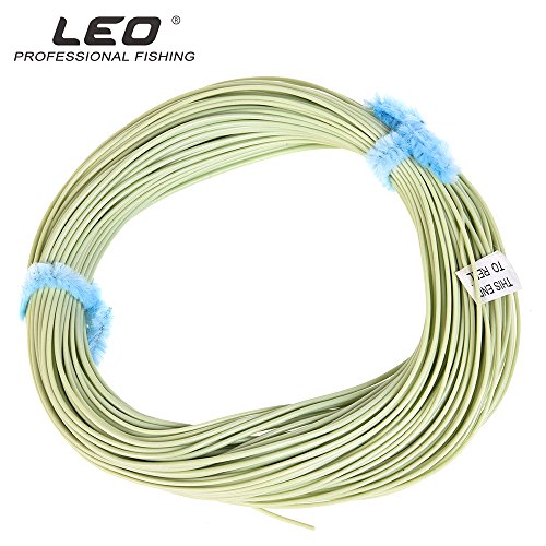 4F / 5F / 6F / 7F / 8F 100FT Fly Linha Peso Flutuante Flutuante Fly Pesca Linha