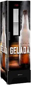 Cervejeira 324 L, Vertical Adesivada - Vn28Fpde15, Preto, 220 Volts, Metalfrio