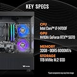 Compare technical specifications of Thermaltake LCGS View i1470-170 (V17B-B760-570-LCS)