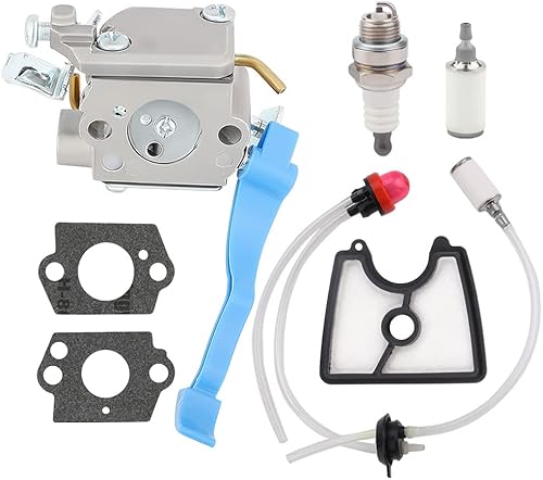 Harbot Carburador 125B para Husqvarna 590460102 545081811 125BX 125BVX 28CC Soplador de hojas Reemplazo Zama C1Q-W37 Carb 545112101 Filter 581798001