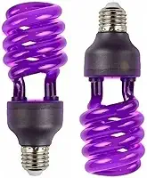 Lâmpada Luz Negra 36w Espiral - Efeito Neon - Energia Uv