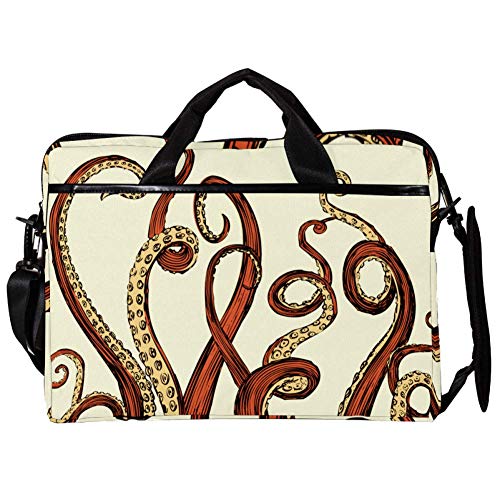 Sacoche à bandoulière pour ordinateur portable 14-15.4" rouge à motif original