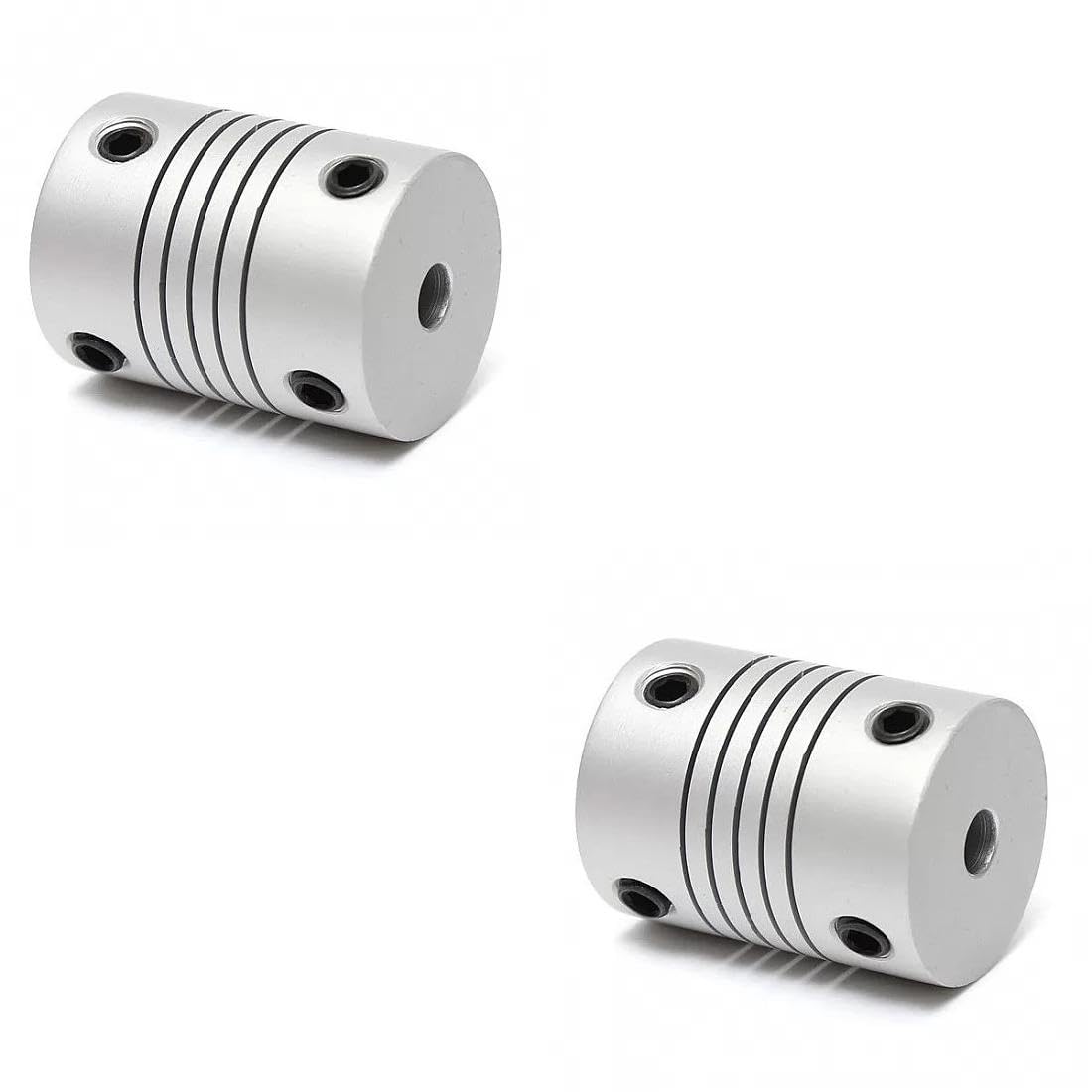 (2 pc) Pro3D 3mm X 4mm Aluminum Flexible Shaft Coupling-image-41