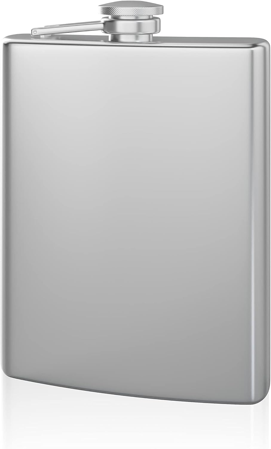 Top Shelf Flasks Stainless Steel Hip Flask, 6oz Alcohol