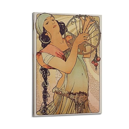 Poster Salomé par Alphonse Mucha RedVos - Décoration murale salon 60x90 cm