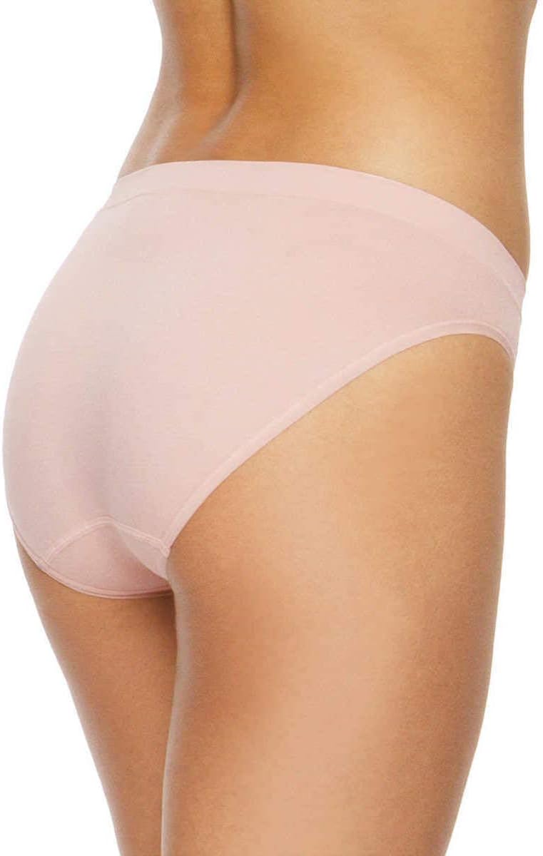 Black Bow Women 5 Pack Seamless Bikini (Black/Country Blue/Old Rose/Misty Rose/Sugar Baby, X-Large) - Image 7