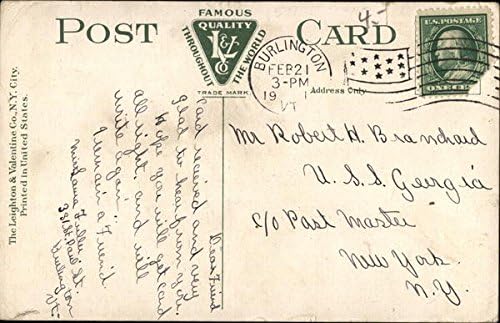 Miniatura 2 de Post Office and Custom House Burlington, Vermont VT Original Antique Postcard