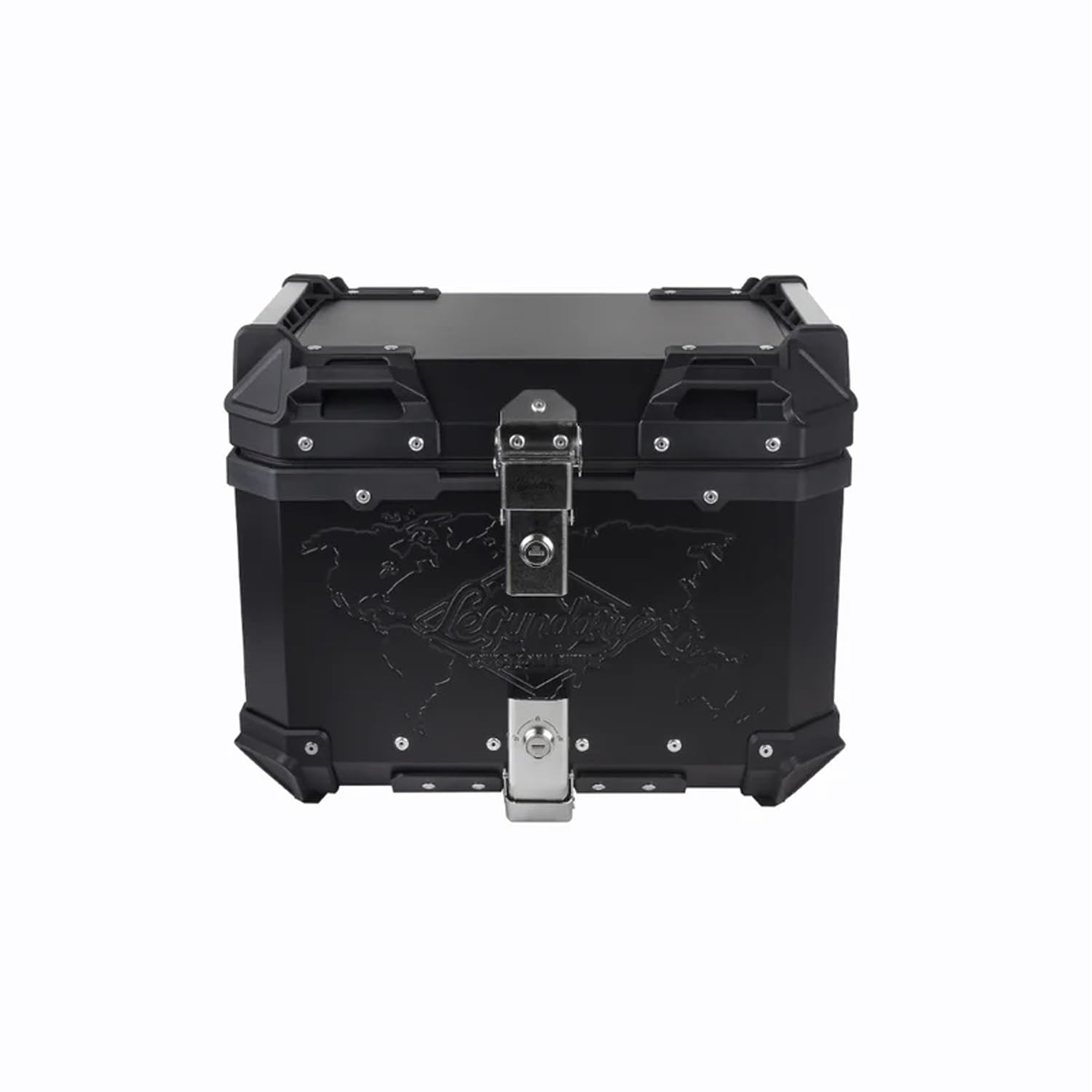 Legundary Fort Knox Series Top Case 45L Aluminium Black Box with