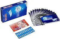 Fitas adesivas clareamento dental 5d white kit de clareamento dental 28 peças 14 dias