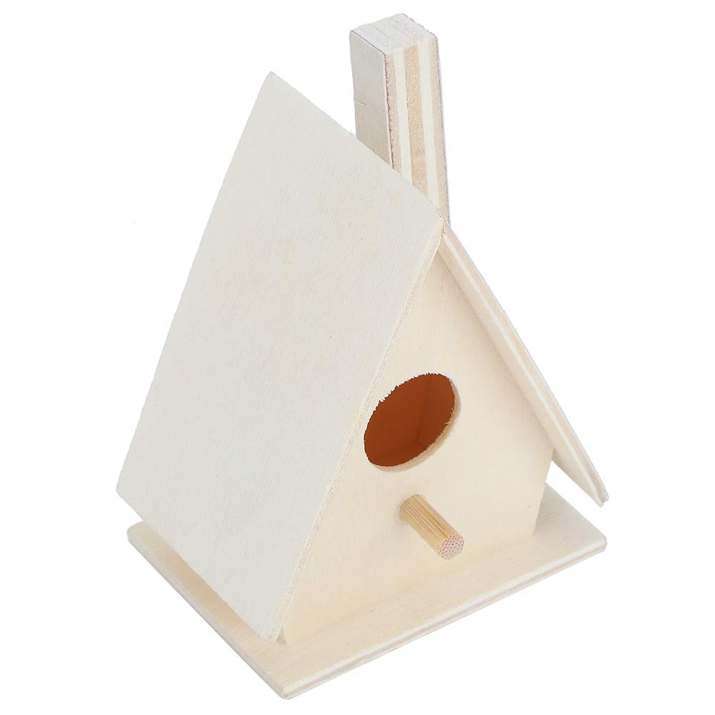 Kit 4 Nichoirs à Oiseaux En Bois Brut à Peindre - DIY Enfants | Décoration Jardin