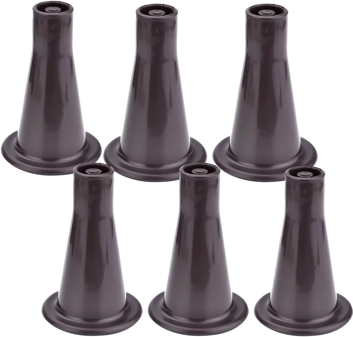 Plastic Bed Frame Feet That Replace Wheels. Easy to Install