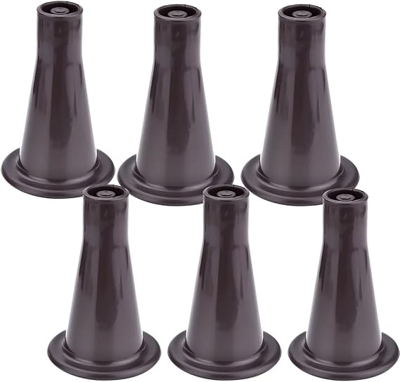 Plastic Bed Frame Feet That Replace Wheels. Easy to Install