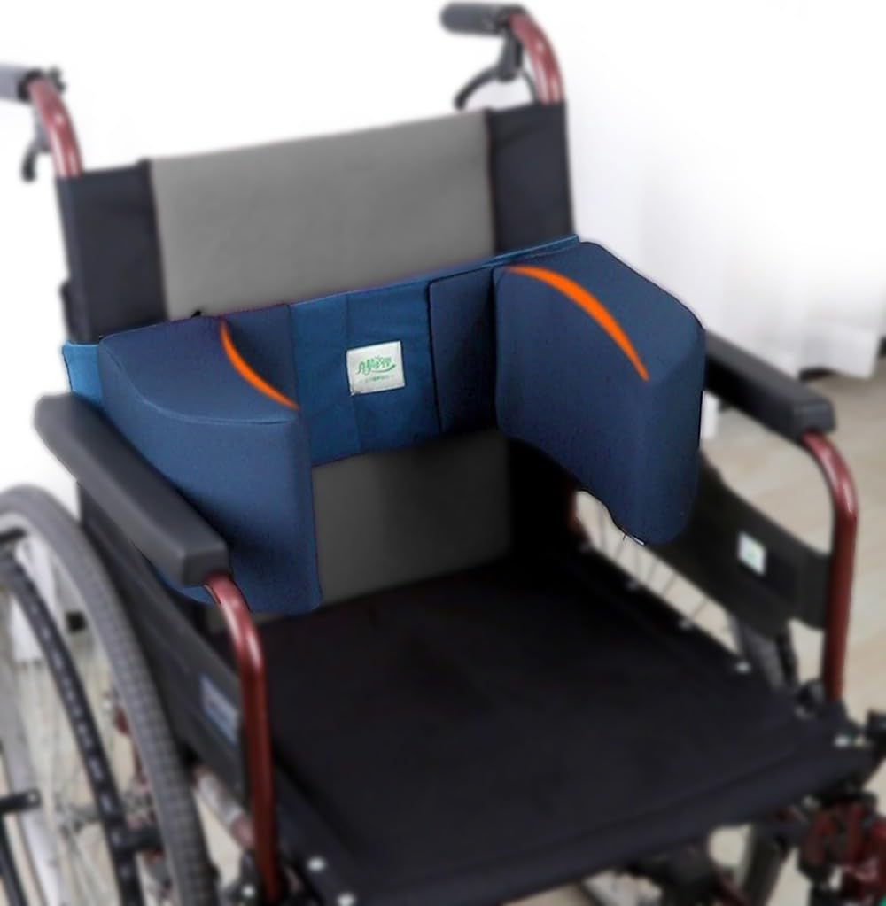 Rollstuhl Kopfstütze Nackenstütze Bequeme Sitzrückenkissen Kissen Adjustable Polster für Erwachsene Tragbare Universal-Rollstuhl-Zubehör