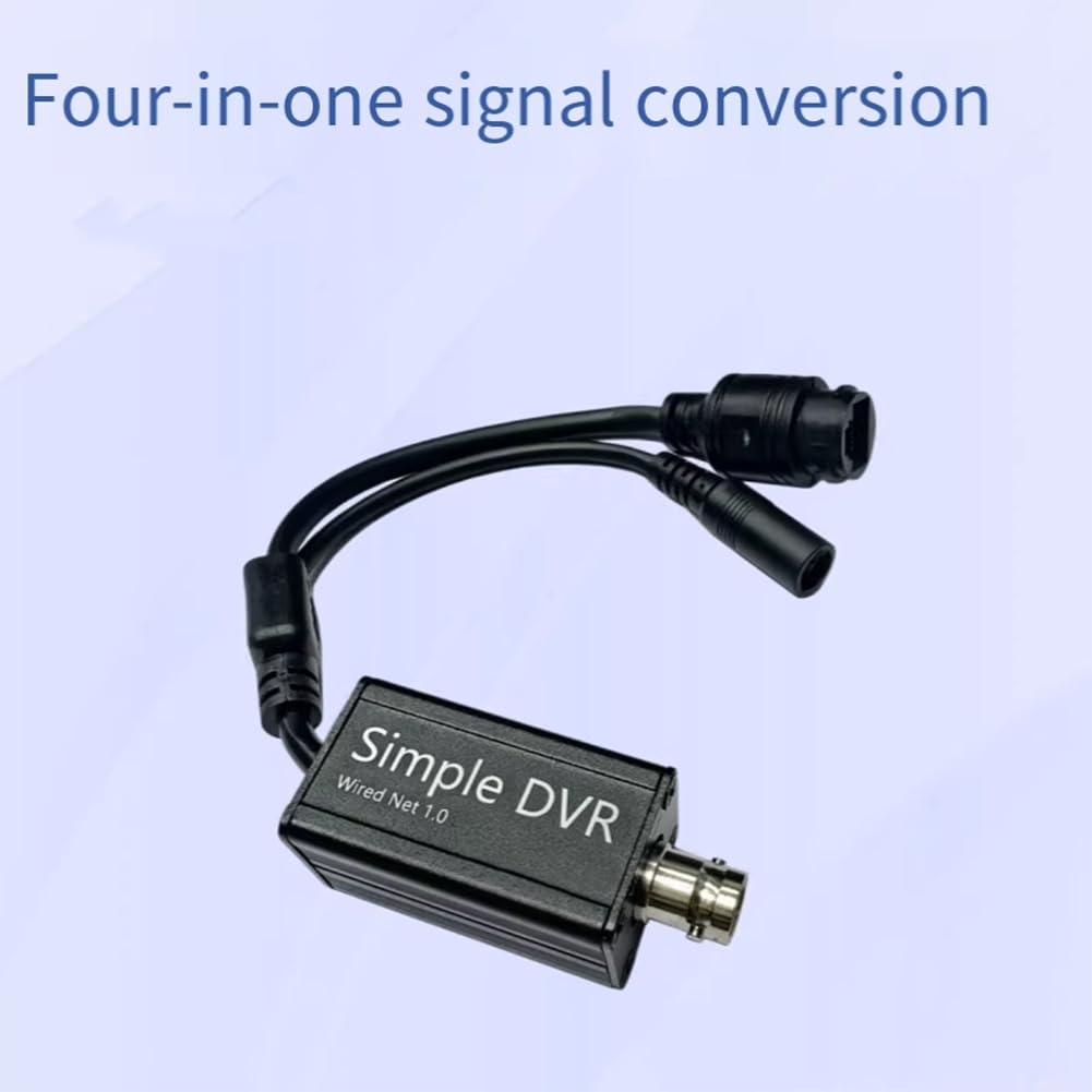 Convertisseur AHD vers IPC 720P/1080P AHD/TVI/CVI PAL/NTSC vers câble réseau IP Convertisseur BNC vers adaptateur de sortie RJ45