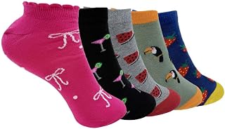 Low Cut Ankle Women Socks, Christmas Gift Quirky Socks For Friends, Cute Funky Socks, Christmas Secret Santa Gifts For Women
