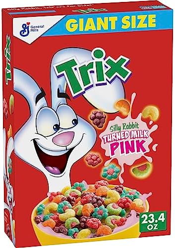 Trix Fruity Breakfast Cereal, Guardians of the Galaxy Vol. 3 Special Edition, 6 Fruity Shapes, Giant Size Cereal, 23.4 OZ