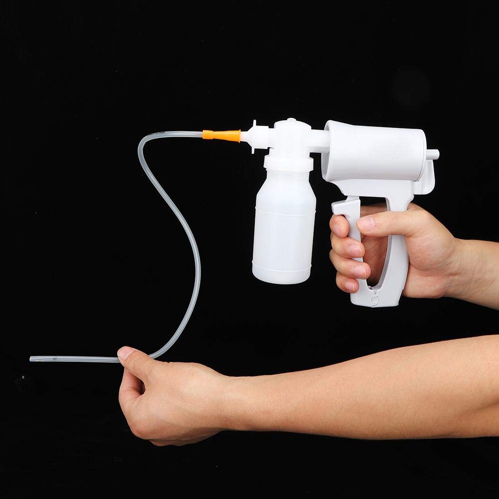 Pompe D'aspiration Phlegm, Pompe D'aspiration Portable Multifonctionnelle Légère Avec Tube D'aspiration Jetable, Adaptée à Une Utilisation Quotidienne à La Maison Ou En Cas D'urgence