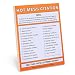 Knock Knock Nifty Note Pad, Hot Mess Citation