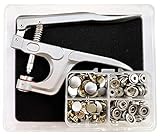 Φ15mm 30set di chiusure in argento con pinza